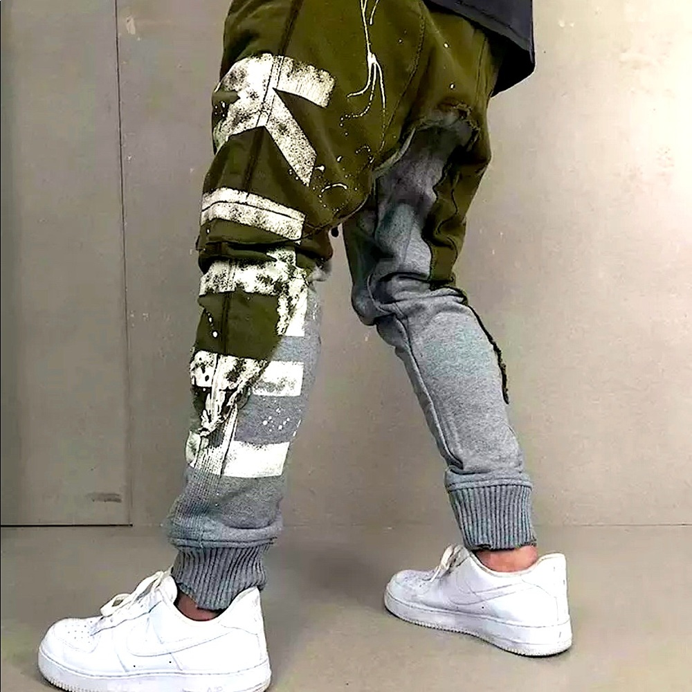 Greg Lauren X Kith 50/50 Ashford Cargo Pant -Olive
